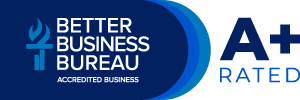 BBB Accredited A+ Rating since 2005.